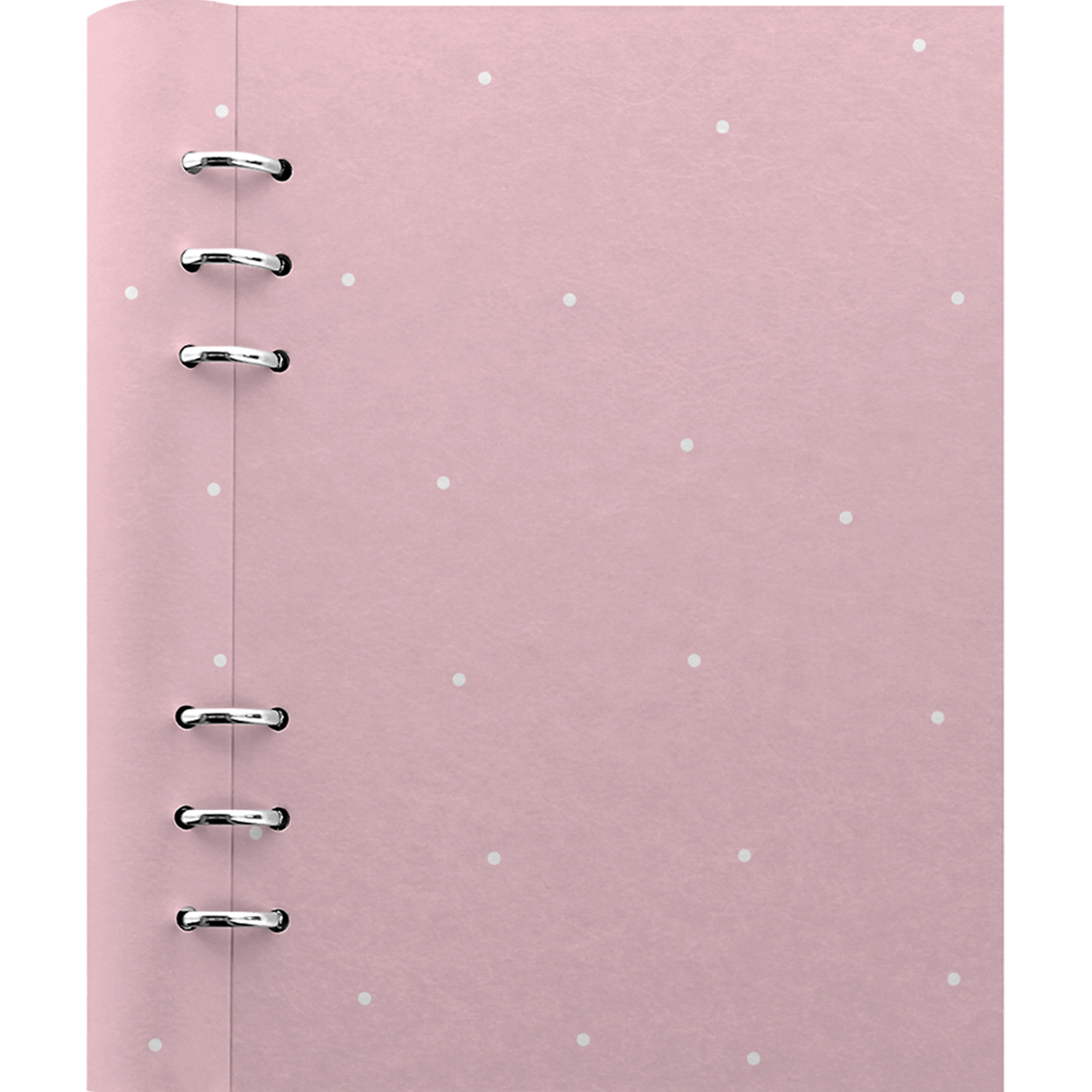 Fotografie FILOFAX Clipbook Polka Dot pink, A5, růžová/bílá