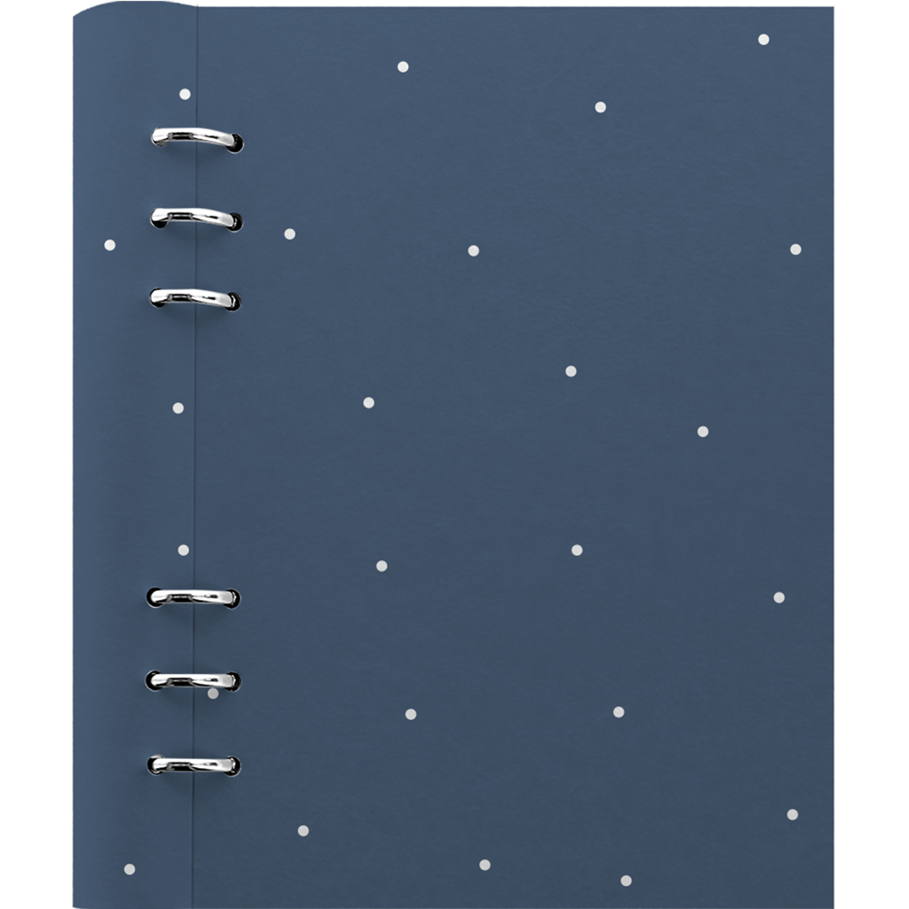 Fotografie FILOFAX Clipbook Polka Dot indigo,A5,modrá/pastel. zelen
