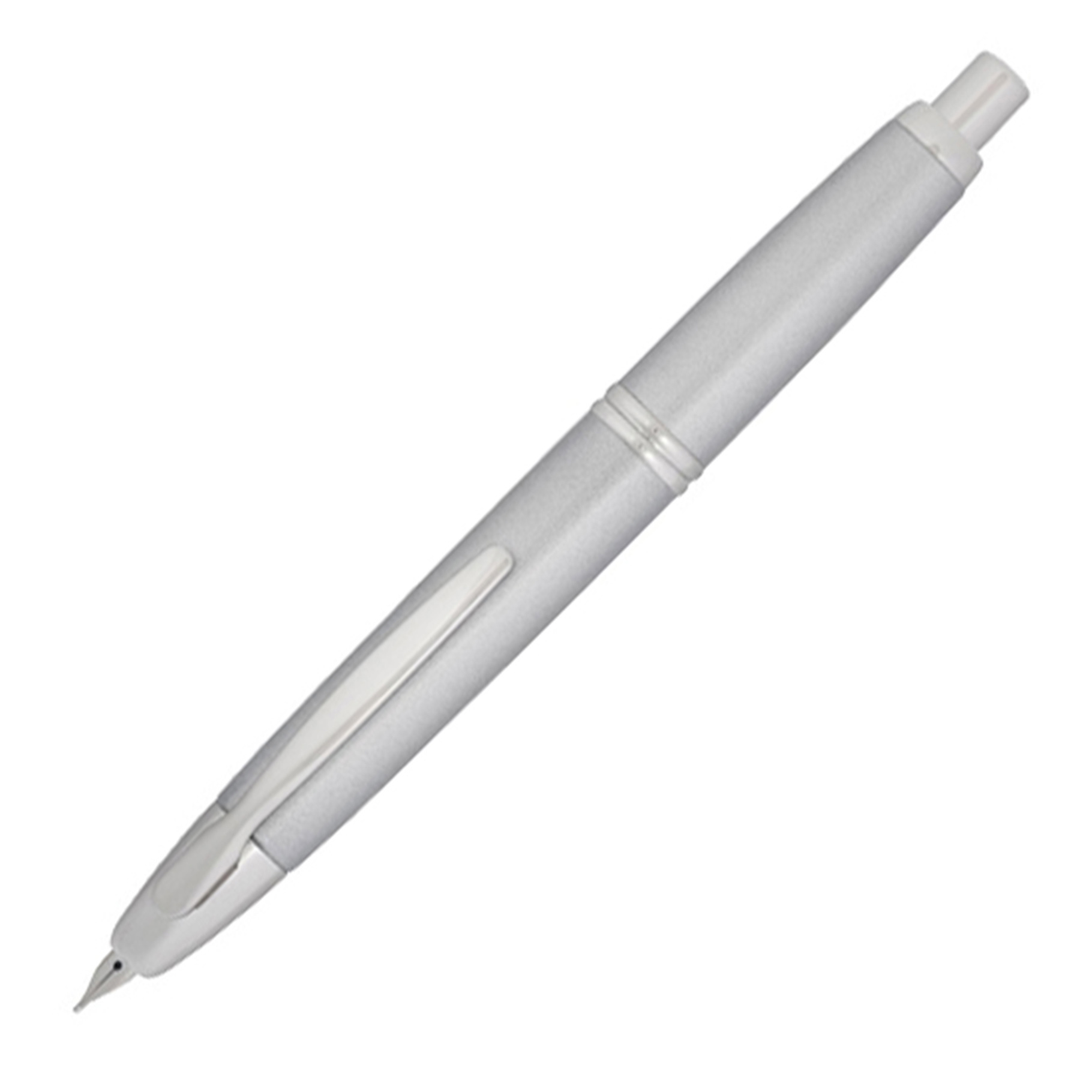 PILOT Capless Rhodium, PP, stříbrná, hrot F