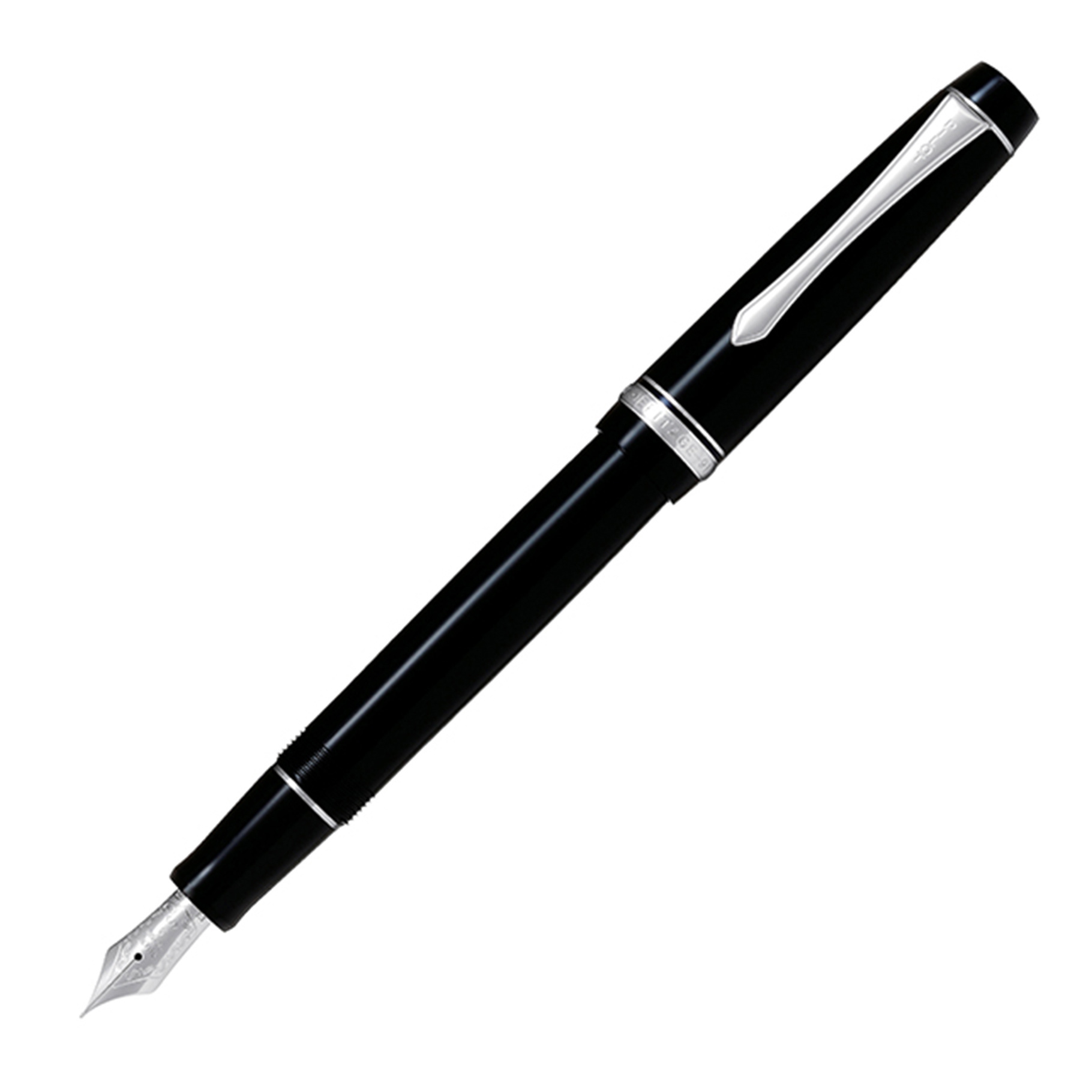 Fotografie PILOT Heritage 91, PP, černá, hrot F