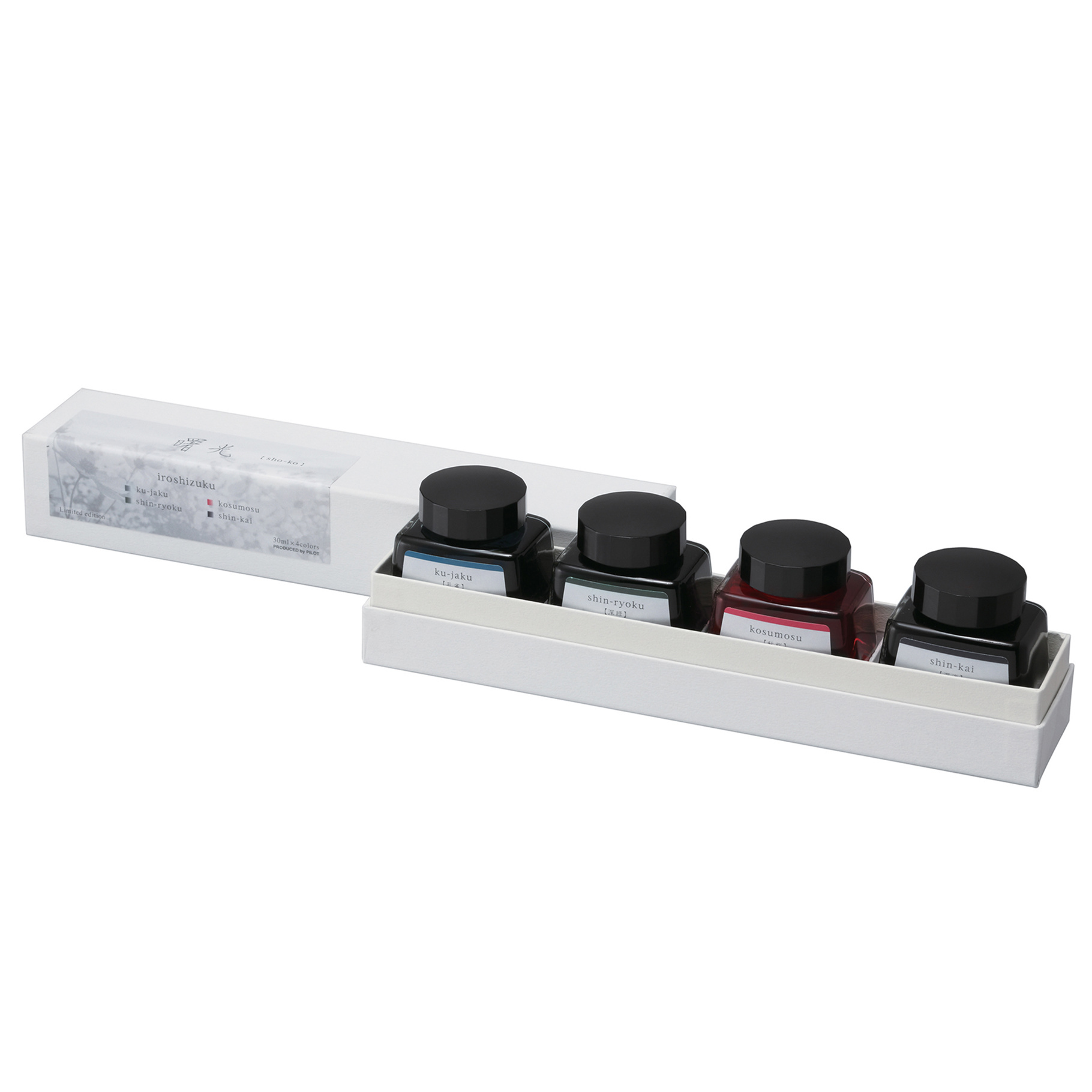 Fotografie PILOT Iroshizuku set Ltd, I, dawn (4x30ml)