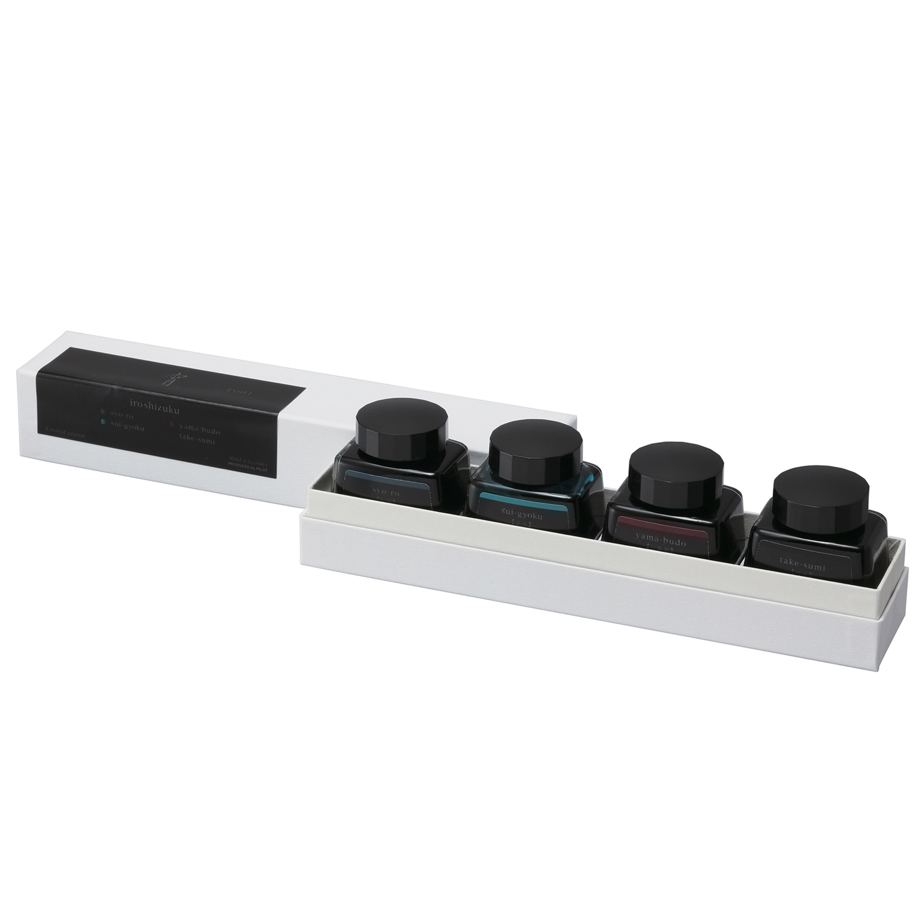 Fotografie PILOT Iroshizuku set Ltd, I, early evening (4x30ml)