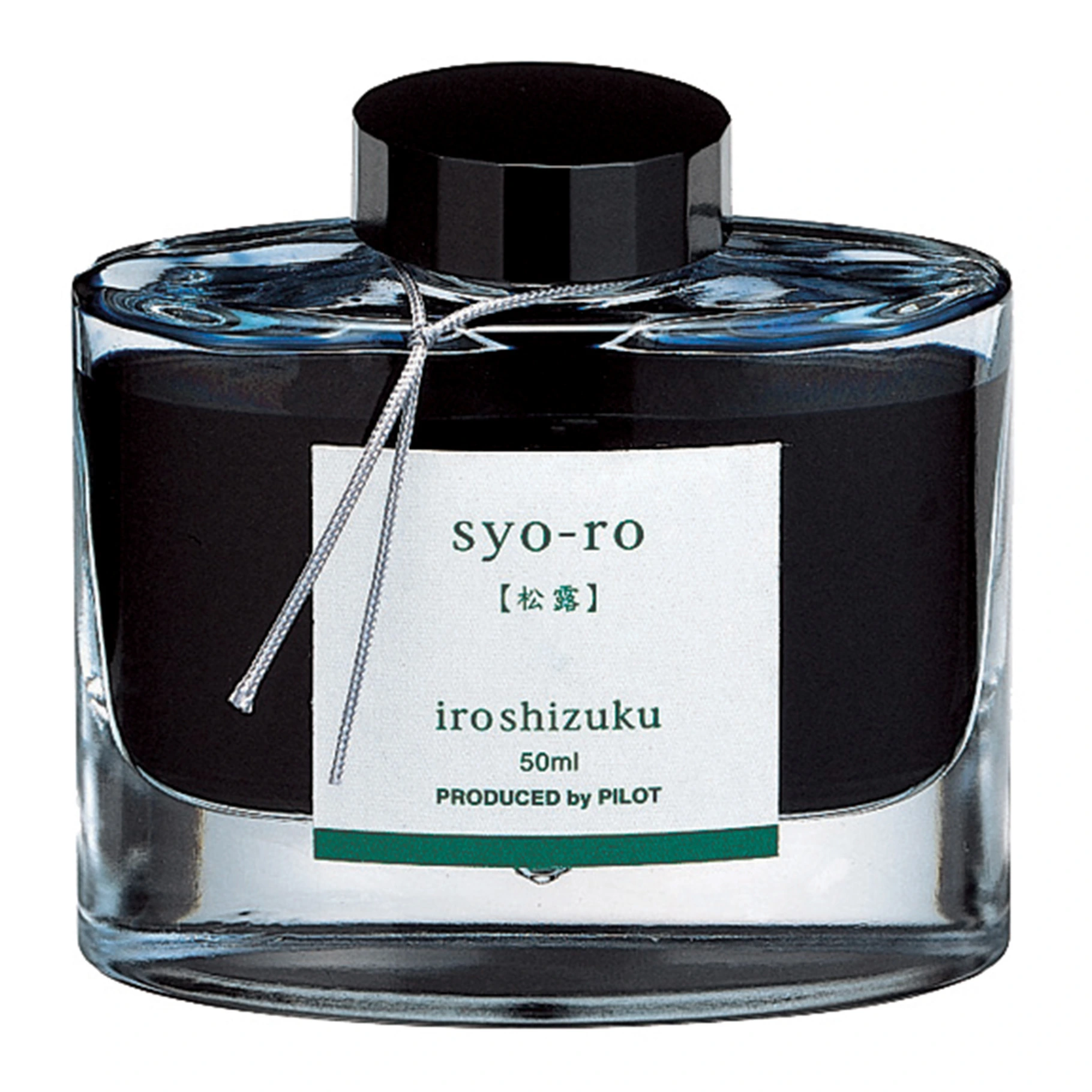 Fotografie PILOT Iroshizuku, I, dew_on_pine_tree_syo-ro, 50 ml