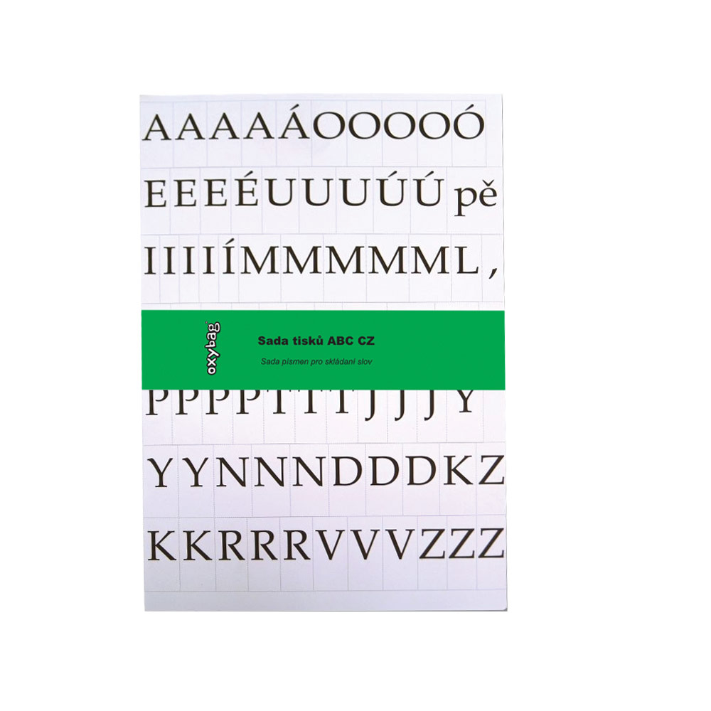 Fotografie Sada písmen pro 1. třídu Karton P+P A49:1324_8990116