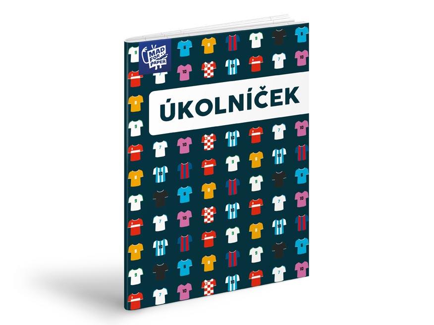 Fotografie Úkolníček MFP A5 Fotbal dresy 7501699