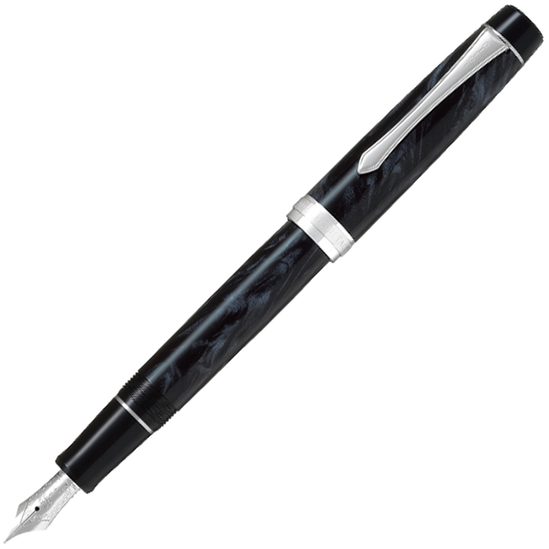 Fotografie PILOT, Plnicí pero Heritage SE, (M) střední, marble black