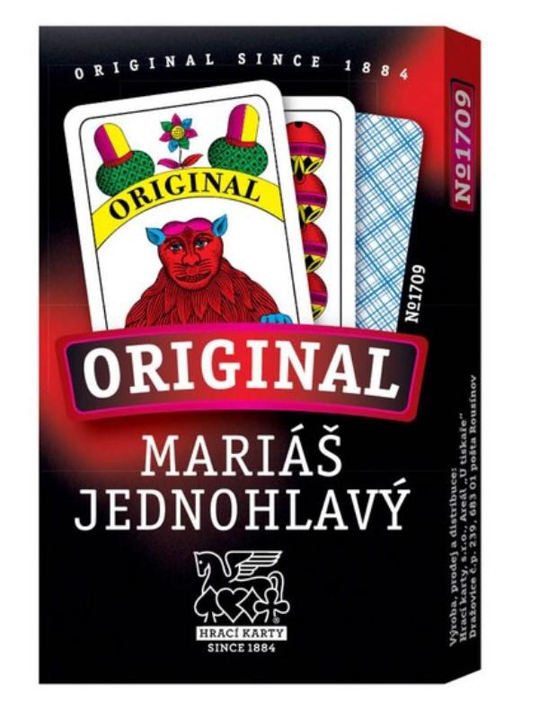 Karty Mariáš jednohlavé