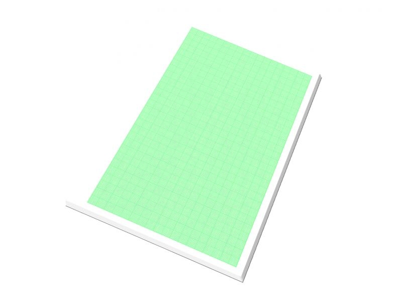 Milimetrový papír blok A4 20ls