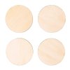 DŘEVĚNÉ DEKORÁTKY, SET CIRCLE 4ks
