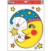Okenní folie 4 sluníčka 42x30cm