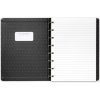 Filofax Notebook Moonlight A5, bílá