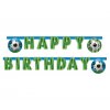 Girlanda Banner fotbalových fanoušků - Všechno nejlepší k narozeninám