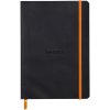 Rhodia Rama, A5 softcover notebook, 80 listů, linky, černý