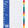 NOKI Rozdělovník PP A4, 2x6 barev