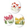 Smršťovací dekorace na vejce 12 ks, jarní květy