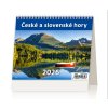Stolní kalendář MiniMax České a slovenské hory 2026 171x139(25)mm SM09-26