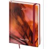 Diář týdenní A5 Vario - Matragi Red s gumičkou 2026 145x205mm DV423-32-26