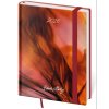 Diary weekly B6 Vario - Matragi Red s gumičkou 2026 120x165mm DV433-32-26