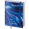 Diary weekly B6 Vario - Matragi Blue s gumičkou 2026 120x165mm DV433-33-26