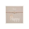 Gifty - Be Happy náramek - rg. plated Flower 1042778
