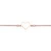Gifty - Be Happy náramek - rg. plated Heart 1042779