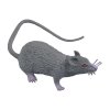 Krysa plast 9cm šedá 1042552