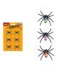 Pavouk plast 6,5cm 6ks mix metal barev 1042563