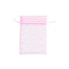 Sáček organza 12 x 17cm růžový 5800794