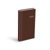 Diář 2026 D802 PVC dark brown 90x170mm 7781495