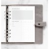 Filofax, Náplň A5, wellness plánování