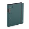 Pořadač A4 pěna 4kroužek D30 VERDE zelená 2-686