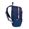 Studentský batoh + etue OXY Sport Flowers Blue 8-39725E