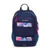 Studentský batoh + etue OXY Sport Flowers Blue 8-39725E