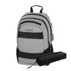 Studentský batoh + etue OXY Sport Grey Melange 9-23223E