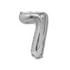 Balónek CONCORDE fóliový 40cm, č.7, stříbrná A287