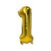 Balónek CONCORDE fóliový 40cm, č.1, zlatá A291