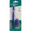 Gelové pero CONCORDE Trix 3v1 gumovatelné 0,7mm + 4ks náplně, blistr A14674