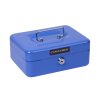 Kovová pokladna CONCORDE č. 22, 200 x 160 x 90mm, modrá A1275080