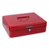 Kovová pokladna CONCORDE č. 35, 300 x 235 x 90mm, červená A1275101