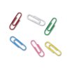 Dopisní spony CONCORDE 33mm, 100ks, barevné A65485