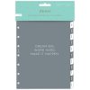 FILOFAX FX Notebook, náplň A5, rozřazovač Minimal měsíční
