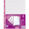 VIQUEL PP kapsa A4 Lady lesklá, růžový proužek, 25 ks