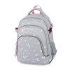 Studentský batoh OXY SCOOLER Grey Geometric 9-13626
