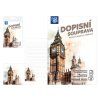 Dopisní papír barevný LUX 5+10 (Big Ben)