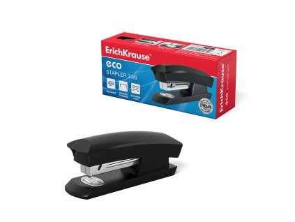 Erich Krause Sešívačka N.24/6 Eco, do 30 listů, černá