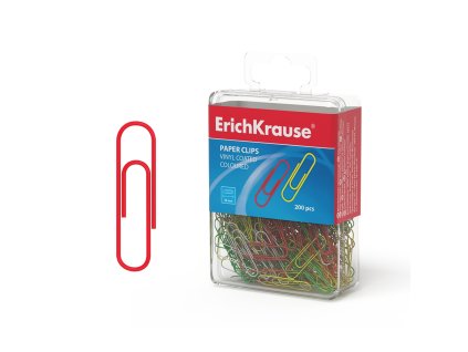 Erich Krause Barevné sponky, 28 mm, 200 ks