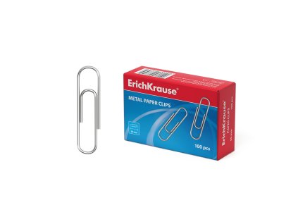 Erich Krause Pozinkované sponky, 50 mm, 100 ks