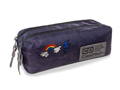 CoolPack Školní pouzdro Edge Sparkling blue