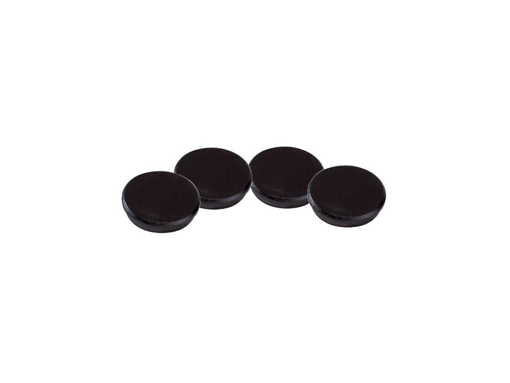 Magnety černé Dahle - průměr 32 mm / 10 ks