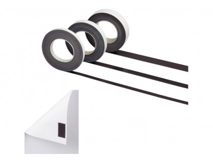 Magnetické pásky samolepicí - 15 mm x 10 m